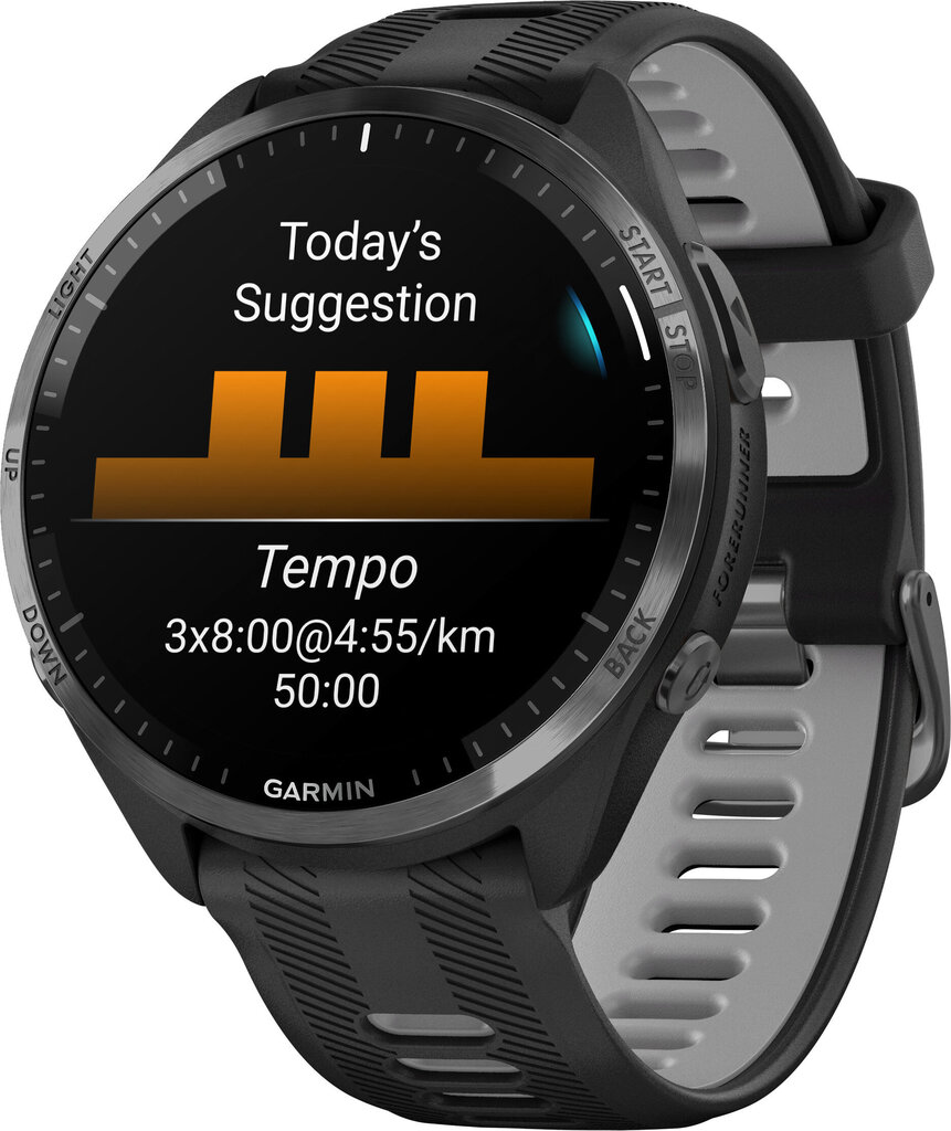 Garmin Forerunner® 965 Black/Powder Grey hind ja info | Nutikellad, laste nutikellad | hansapost.ee