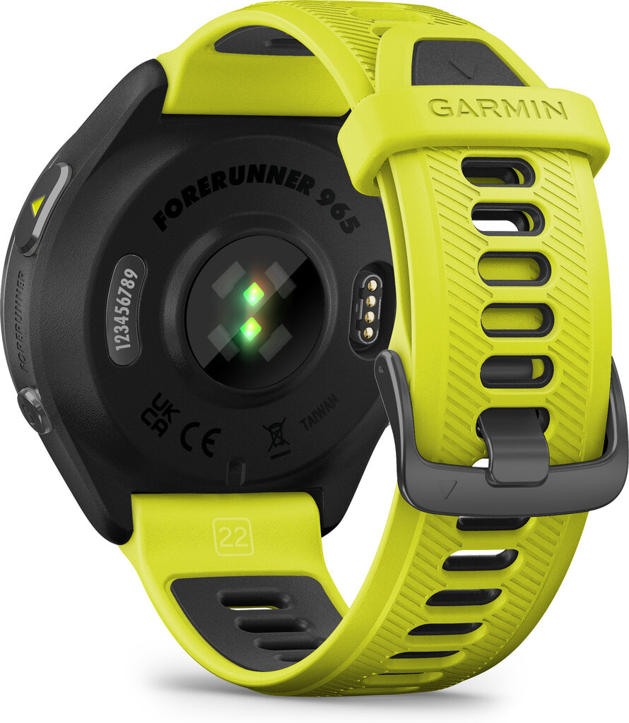 Garmin Forerunner® 965 Black/Amp Yellow hind ja info | Nutikellad, laste nutikellad | hansapost.ee