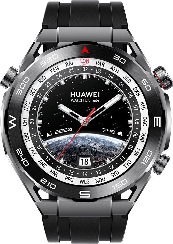 Huawei Watch Ultimate Black 55020AGF hind ja info | Nutikellad, laste nutikellad | hansapost.ee