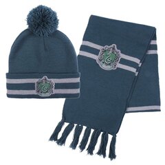 Harry Potteri Slytherini talvekomplekt цена и информация | Шапки, перчатки, шарфы для мальчиков | hansapost.ee