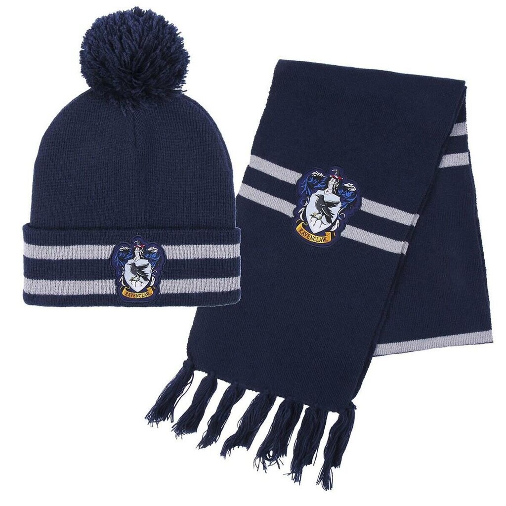 Harry Potteri Ravenclaw talvekomplekt hind ja info | Mütsid, sallid, kindad poistele | hansapost.ee