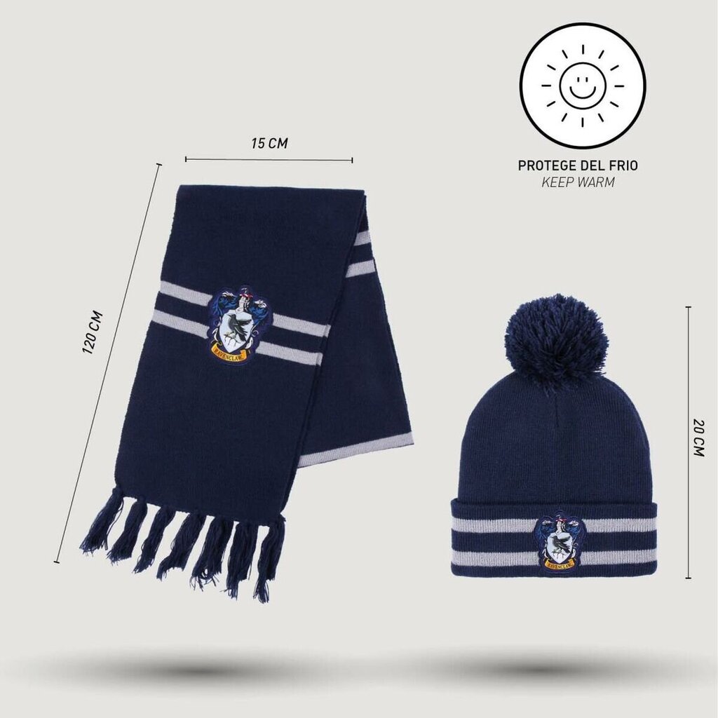 Harry Potteri Ravenclaw talvekomplekt hind ja info | Mütsid, sallid, kindad poistele | hansapost.ee