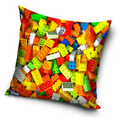 Наволочка Лего 40 х 40 цена и информация | Декоративные подушки и наволочки | hansapost.ee