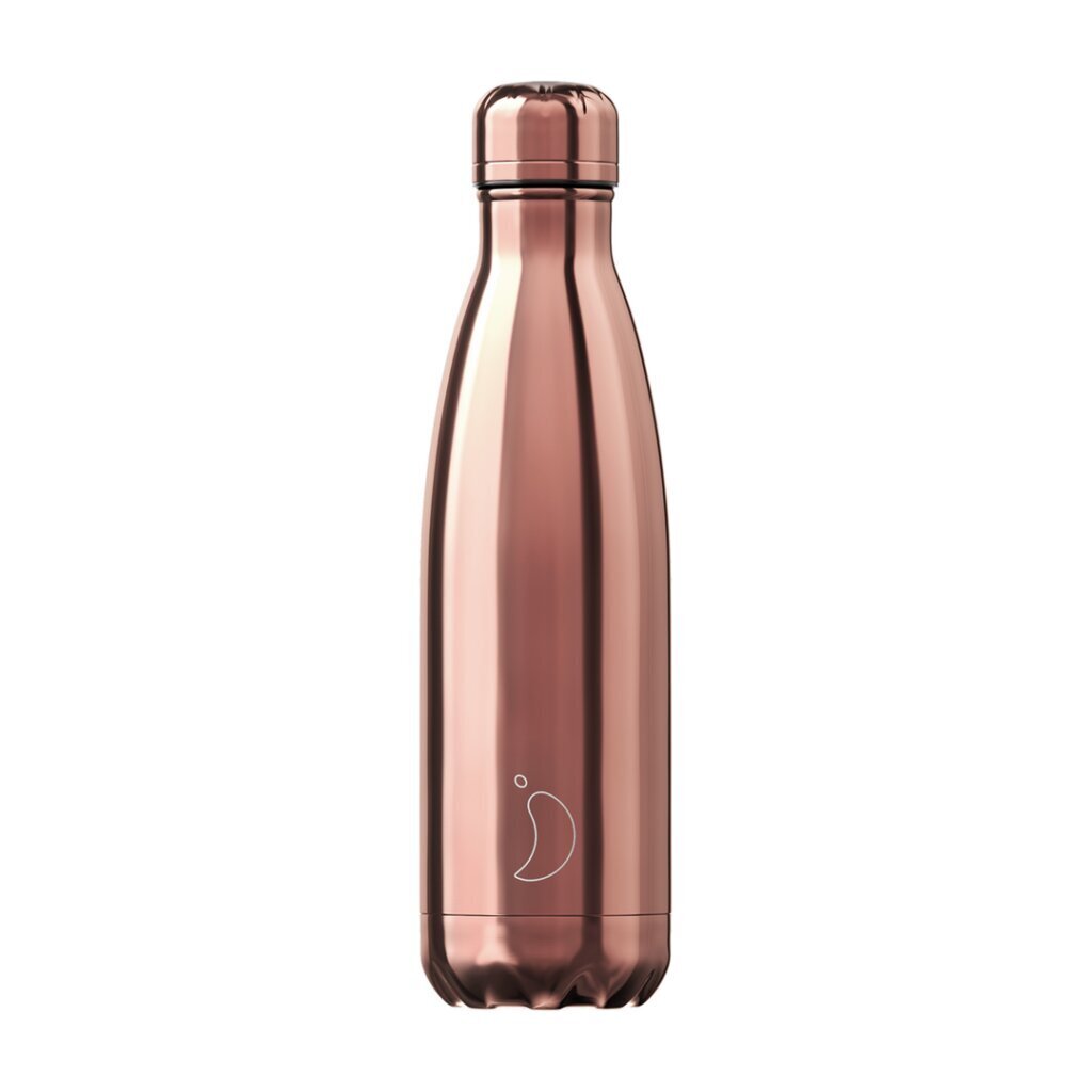 Termospudel Chilly's Bottle 500 ml, kroomitud roosa-kuld hind ja info | Termosed ja termokruusid | hansapost.ee