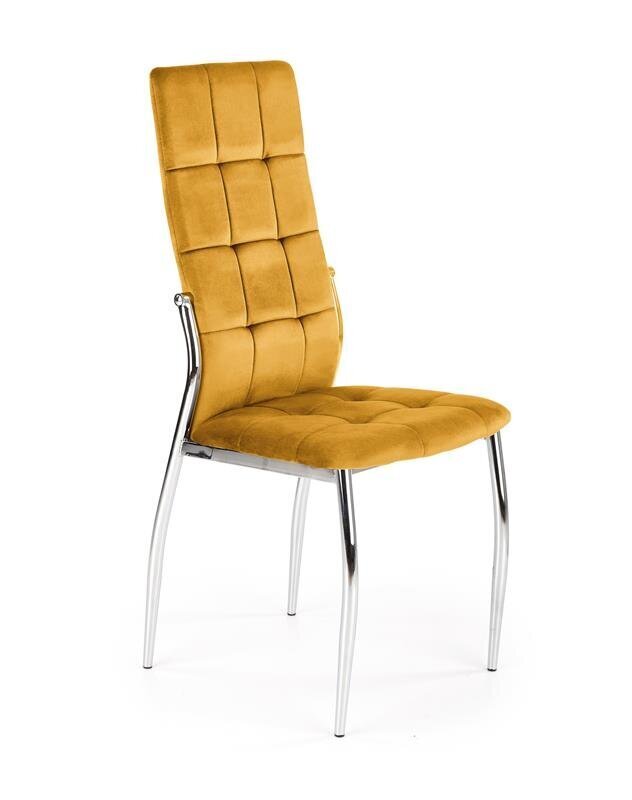 4-tooli komplekt Halmar K416, kollane цена и информация | Köögitoolid, söögitoolid | hansapost.ee