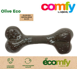 ECO Mänguasi koertele, DENTAL BONE ECO 8,5cm OLIIV, Comfy цена и информация | Игрушки для собак | hansapost.ee