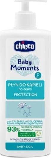 Kehapesuvahend Chicco baby moments, 500 ml цена и информация | Laste ja ema kosmeetika | hansapost.ee