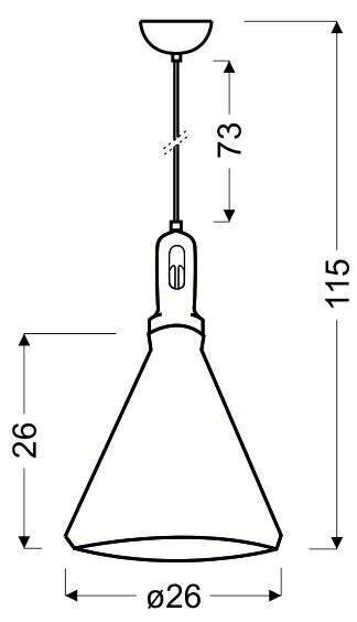 Candellux rippvalgusti Robinson hind ja info | Rippvalgustid | hansapost.ee