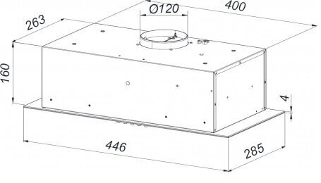 Schlosser TN45PBBL GLASS цена и информация | Õhupuhastid | hansapost.ee