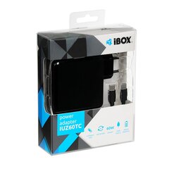 iBox IUZ60TC USB-C цена и информация | Зарядные устройства для ноутбуков | hansapost.ee