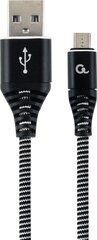 Gembird CC-USB2B-AMMBM-2M-BW USB-кабель цена и информация | Кабели и провода | hansapost.ee