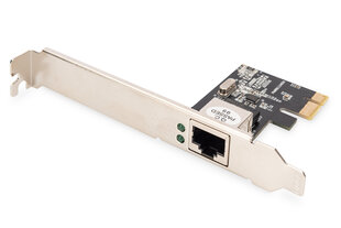 Digitus Gigabit Ethernet PCI Express Network Card цена и информация | Регуляторы | hansapost.ee