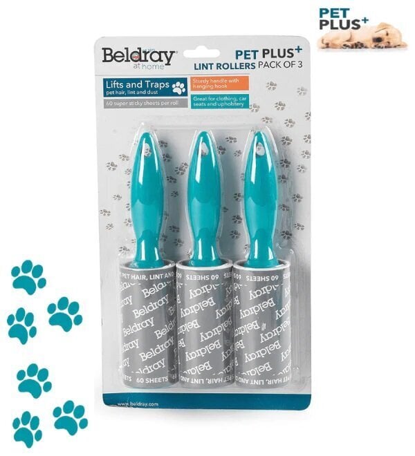 Beldray Pet Plus koheva puhastusrulli komplekt, 3 tk цена и информация | Puhastustarvikud | hansapost.ee