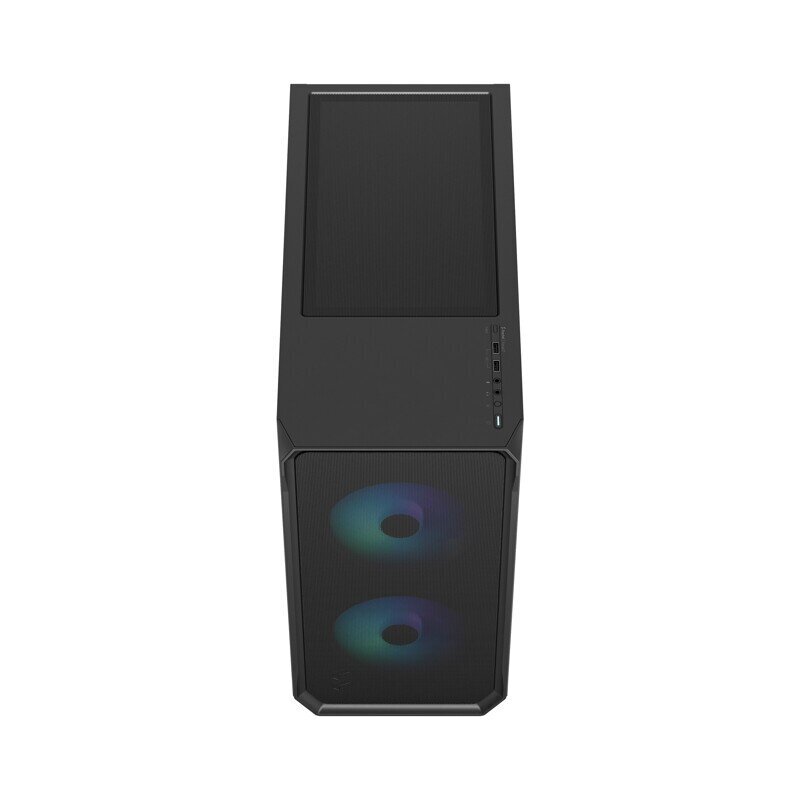 Fractal Design Focus 2 RGB Black TG Clear Tint цена и информация | Arvutikorpused | hansapost.ee