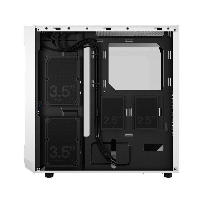 Fractal Design Focus 2 RGB White TG Clear Tint hind ja info | Arvutikorpused | hansapost.ee