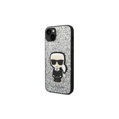 Karl Lagerfeld Glitter Flakes - iPhone 14 Pro 6,1 , hall цена и информация | Чехлы для телефонов | hansapost.ee