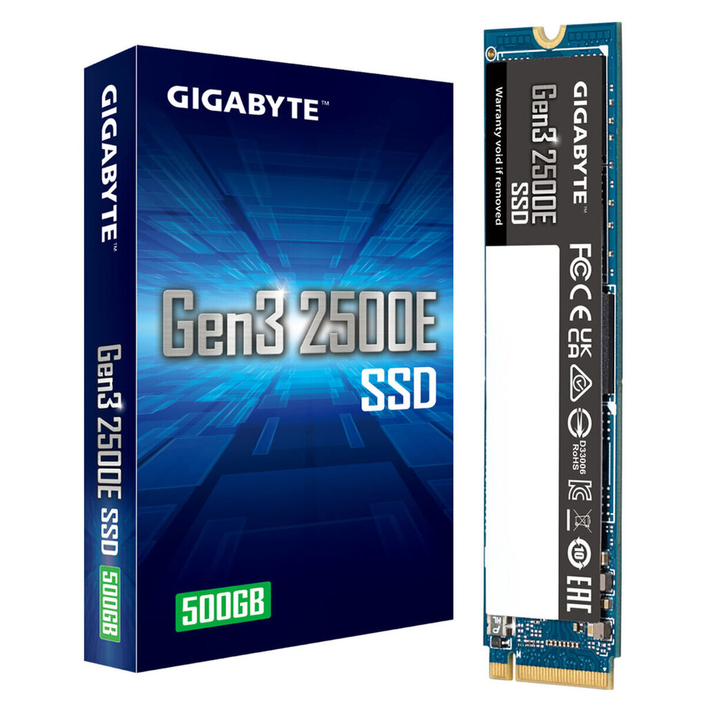 Kõvaketas Gigabyte Gen3 2500E SSD 500 GB цена и информация | Välised kõvakettad | hansapost.ee
