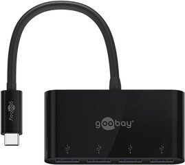Adapter Goobay 61073 USB-C / USB-A hind ja info | USB adapterid ja jagajad | hansapost.ee