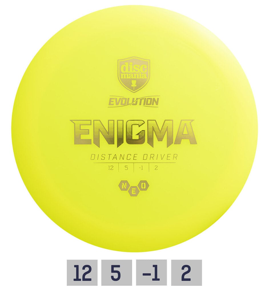 Ketas Distance Driver NEO ENIGMA 12/5/-1/2 цена и информация | Discgolf | hansapost.ee