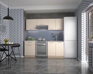 Комплект кухонных шкафчиков Halmar Marija, кремовый/дубовый цвет цена и информация | Кухонные гарнитуры | hansapost.ee