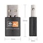 USB WiFi Dual Band Adapter 802.11ac / 600mbps / RTL8811cu hind ja info | USB adapterid ja jagajad | hansapost.ee