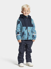 Детская куртка Didriksons весна-осень STORMHATT, синяя с рисунком цена и информация | Didriksons Одежда для мальчиков | hansapost.ee