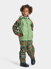 Детский резиновый комплект Didriksons SLASKEMAN, зеленый в горошек цена и информация | Непромокаемая одежда для детей | hansapost.ee