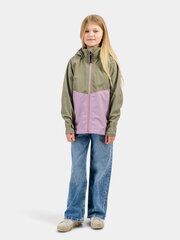 Куртка Didriksons весна-осень для девочки TERA, оливково-зелено-лавандовый цвет цена и информация | Didriksons Одежда для девочек | hansapost.ee