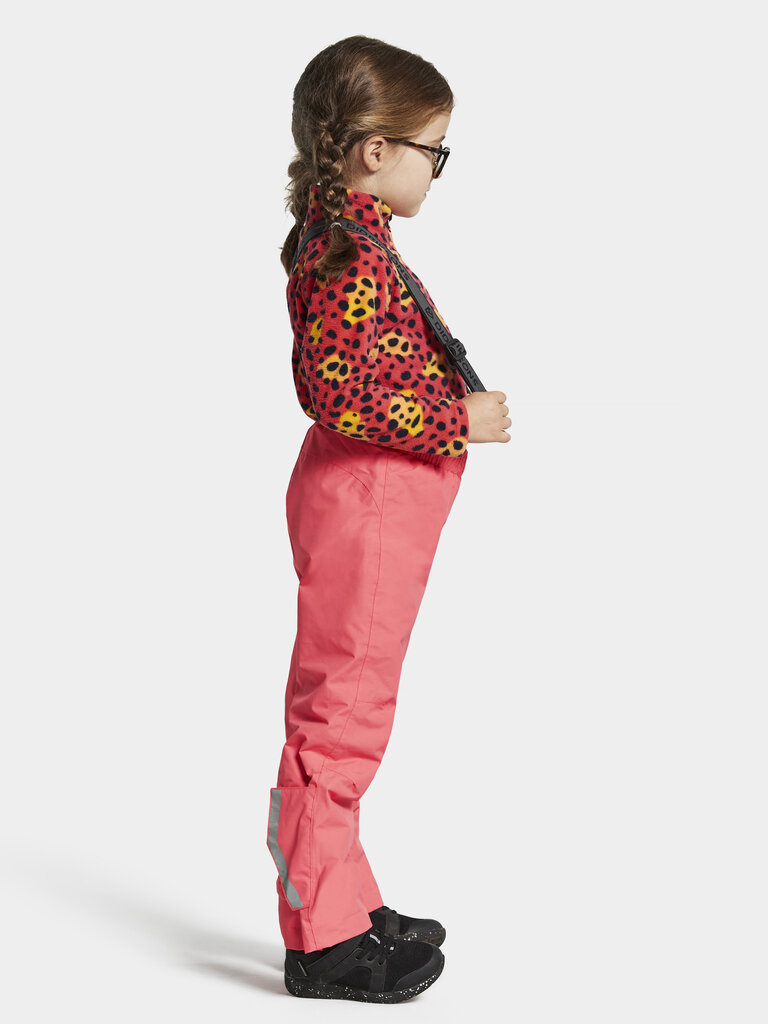 Didriksons laste kevad-sügis püksid IDUR, roosa цена и информация | Retuusid, püksid tüdrukutele | hansapost.ee