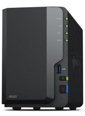 Жесткий диск Synology DS223 Up to 2 HDD/SSD Hot-Swap цена и информация | Внутренние жёсткие диски (HDD, SSD, Hybrid) | hansapost.ee