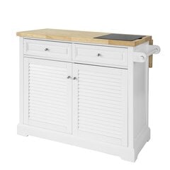 Кухонный шкаф SoBuy® FKW84-WN, белый цвет цена и информация | Кухонные шкафчики | hansapost.ee