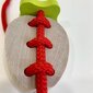 Arendavad puidust mängud Hariduslik puidust mänguasi "Puuviljad" hind ja info | Beebide mänguasjad | hansapost.ee