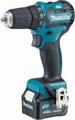 Аккумуляторная дрель-шуруповерт Makita DF332DSME 10,8 В цена и информация | Makita Сантехника, ремонт, вентиляция | hansapost.ee