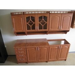 Комплект кухонных шкафчиков Korona, коричневый цена и информация | Кухонные гарнитуры | hansapost.ee