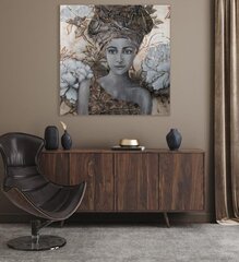 Картина 504, 90x120 см, разноцветная цена и информация | Настенные деревянные декорации | hansapost.ee