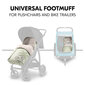 Jalamuhv Hauck Pushchair Footmuff, Olive hind ja info | Lapsevankrite tarvikud | hansapost.ee