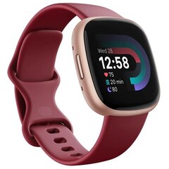 Fitbit Versa 4 NFC Beet Juice/Copper Rose FB523RGRD цена и информация | Смарт-часы | hansapost.ee