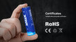 Xtar laetav aku 21700, 4900mAh 3,6V цена и информация | Patareid | hansapost.ee