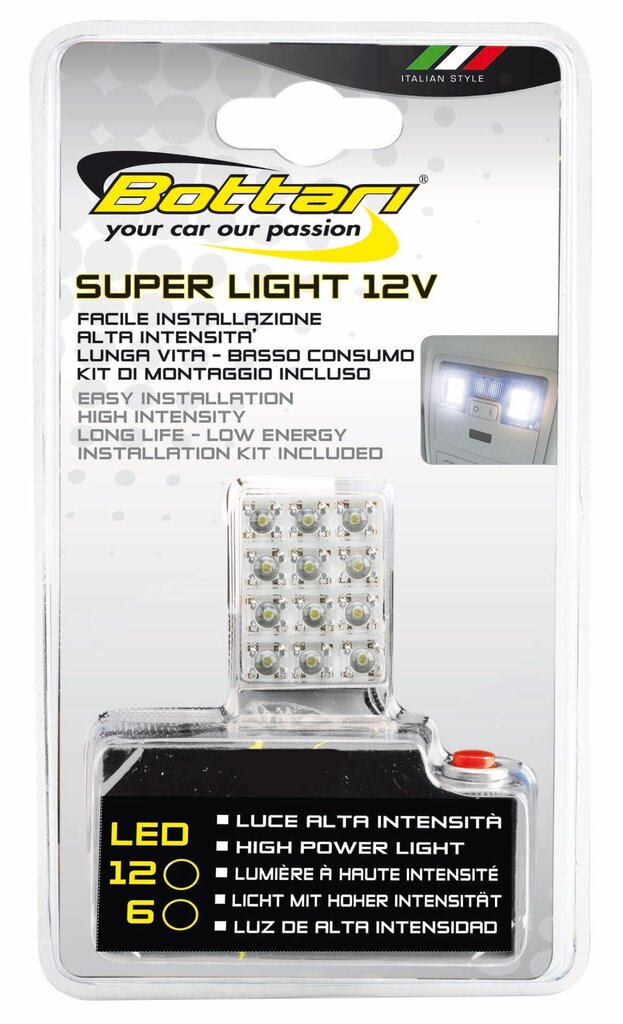 LED-paneel Bottari Super Light 12V hind ja info | Autopirnid | hansapost.ee