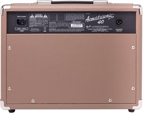 Akustilise kitarri võimendi Fender Acoustasonic 40W цена и информация | Muusikainstrumentide tarvikud | hansapost.ee