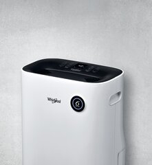 Осушитель воздуха Whirlpool DE20W5252 6.5 л 44 dB 420 W Black, белый цена и информация | Осушители воздуха, влагопоглотители | hansapost.ee