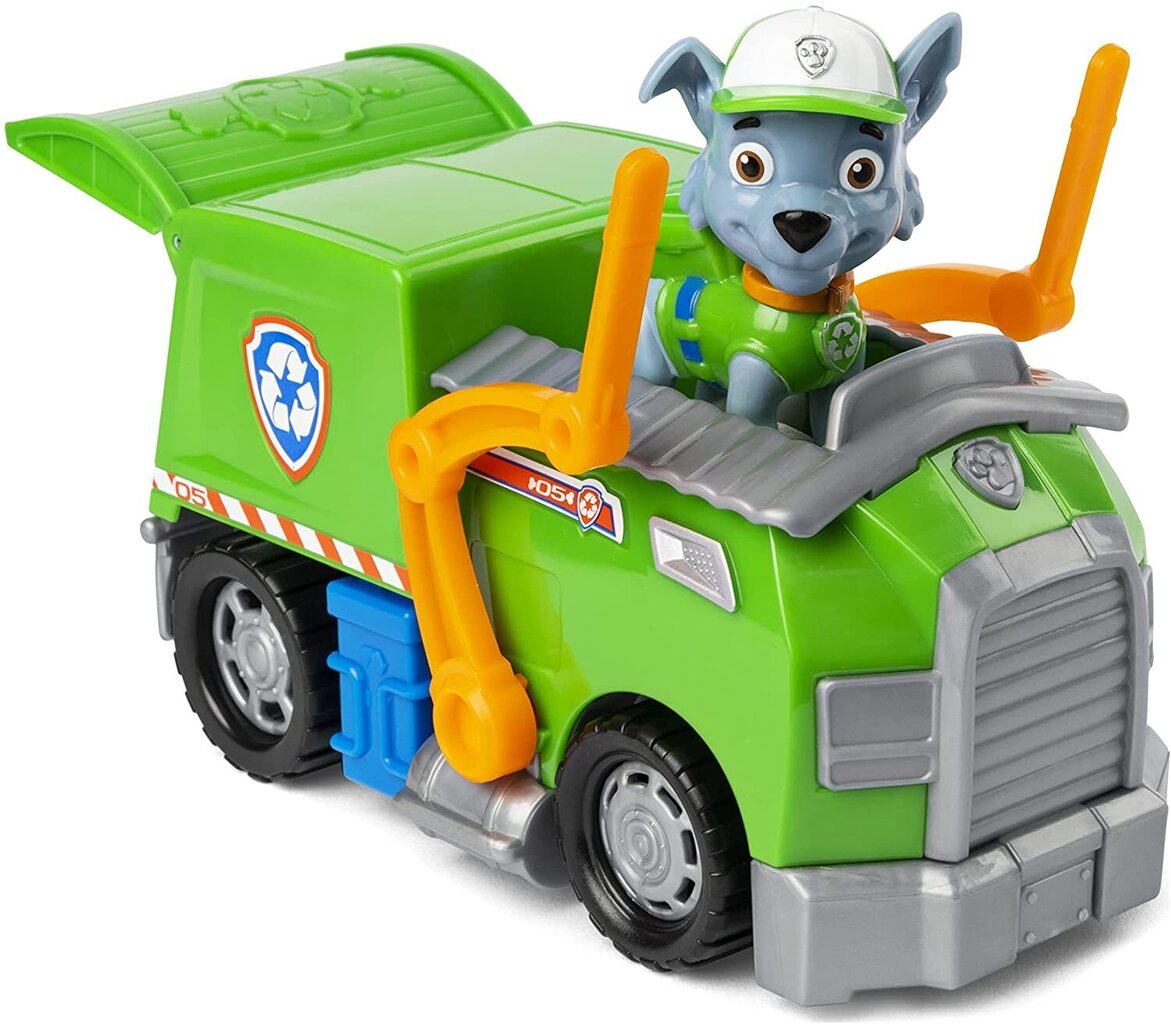 Prügiauto Rocky Paw Patrol Rocky Recycle Truck цена и информация | Mänguasjad poistele | hansapost.ee