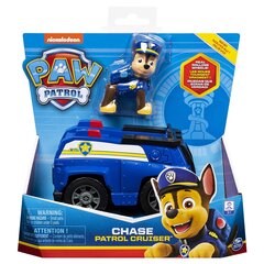 Spin Master Paw Patrol Chase figuur + politseiauto 6052310 hind ja info | Mänguasjad poistele | hansapost.ee