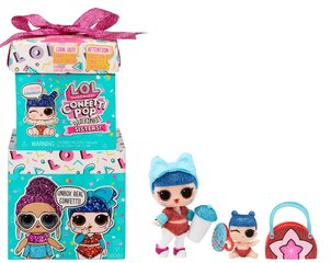 Кукла с конфетти-сюрпризом "L.O.L. Surprise Confetti Pop Birthday Sisters" цена и информация | Игрушки для девочек | hansapost.ee