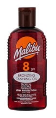 Malibu Bronzing Tanning Oil SPF8 - Tanning Spray 200ml цена и информация | Кремы от загара | hansapost.ee