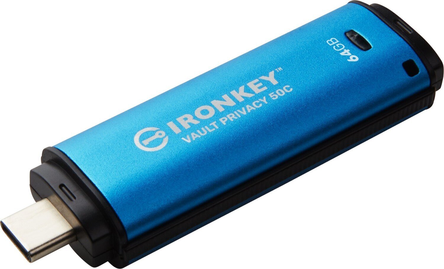 Kingston IronKey VP50c, 64GB, USB-C цена и информация | Mälupulgad | hansapost.ee