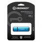 Kingston IronKey VP50c, 64GB, USB-C hind ja info | Mälupulgad | hansapost.ee