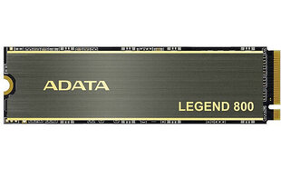 Adata Legend 800 (ALEG-800-500GCS) цена и информация | Внутренние жёсткие диски (HDD, SSD, Hybrid) | hansapost.ee