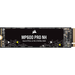 Corsair MP600 Pro NH, 4TB hind ja info | Sisemised kõvakettad | hansapost.ee