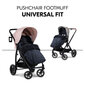 Jalamuhv Hauck Pushchair Footmuff Winter, must hind ja info | Lapsevankrite tarvikud | hansapost.ee